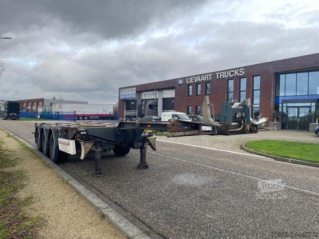 Preprava kontajnerov Pacton T3-010 Multichassis / BPW Axles / Drumbrakes / ...