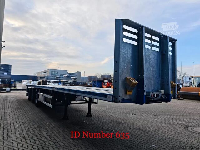Platform aanhanger Faymonville F-S43-1AAF Powersteering 13.9 Meter Extandable!