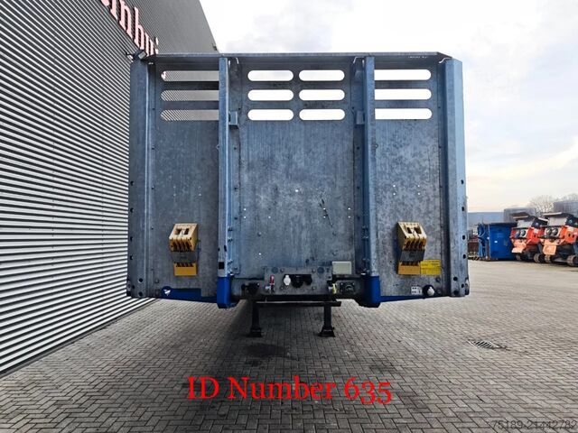 Platform aanhanger Faymonville F-S43-1AAF Powersteering 13.9 Meter Extandable!