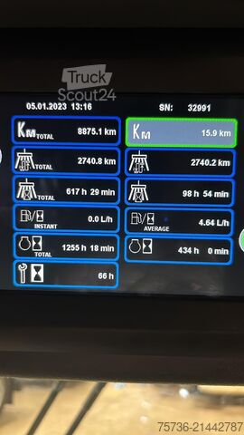 Cestna čistilnica Mathieu MC 210 Azura Flex Euro 6 Stage 5 with 3-rd brush