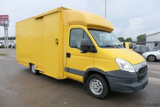 Skåpbil iveco Daily 35 S11 C30C AUTOMATIK KAMERA Regale LUFT DURCHGANG EURO-5 CoC