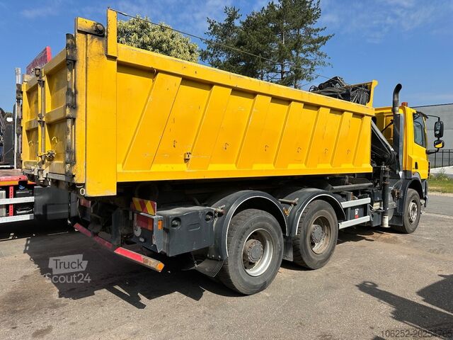 Kanca kol sistemi DAF CF 85.410 6X4 21T HOOKLIFT + CRANE HIAB 166-3 H...