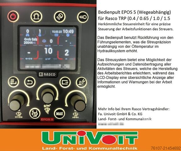 équipement de service hivernal RASCO TRP 1.0