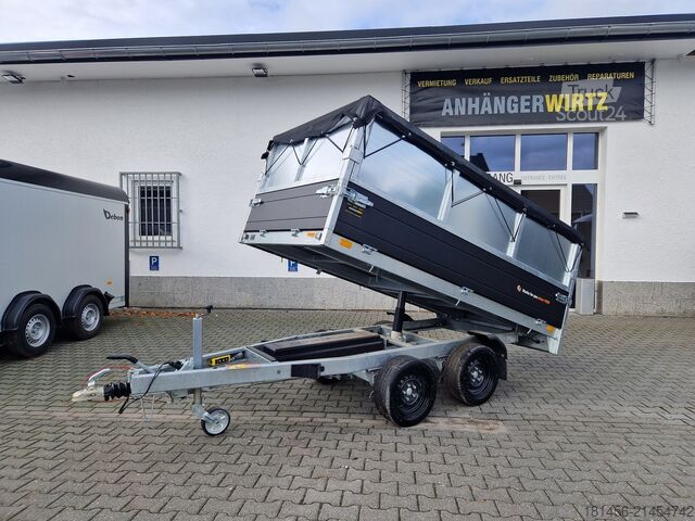 Paardenaanhanger Saris Kompakter Volumenkipper 276x150x90cm  2000kg oder 2700kg wahlweise