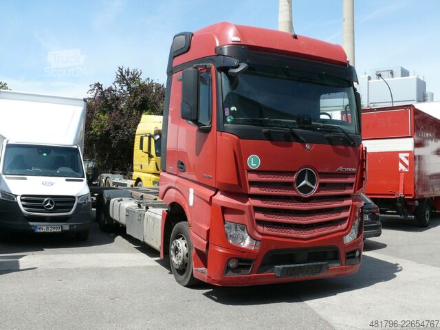Výměnná nástavba nákladní vůz MERCEDES-BENZ Actros 1842 Big Space*BDF*AHK*Euro6*LBW 2000Kg
