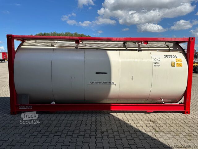 Conteneur-citerne Welfit Oddy 20FT ISO / 24.960L / 1-COMP / 3 BAFFLES / UN PO...