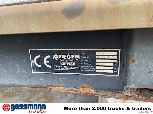 Kamion s kipom s pomičnim kontejnerom GRK 18/70 C Abrollanlage