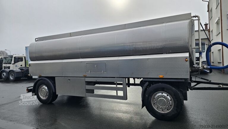 Tanker trailer  Edelstahltankanhänger - 17.000 Liter - ISOLIERT