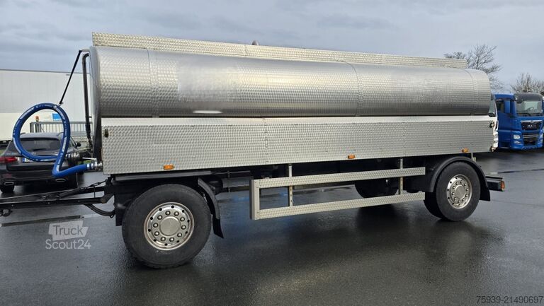 Tanker trailer  Edelstahltankanhänger - 17.000 Liter - ISOLIERT