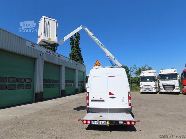 Hefplatform Renault Master 10,5 m,  3 seats, 3500 kg, euro6