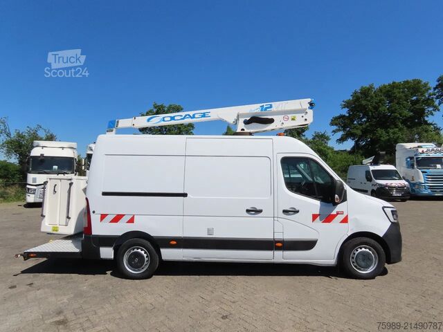 Hefplatform Renault Master 10,5 m,  3 seats, 3500 kg, euro6