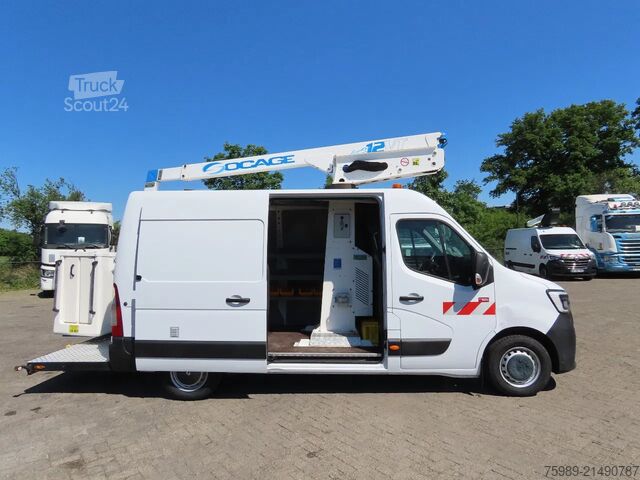 Hefplatform Renault Master 10,5 m,  3 seats, 3500 kg, euro6
