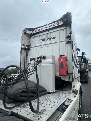 Standaard-SZM Scania R580 6x4 tractor and 2007 DAMM tipper semi.