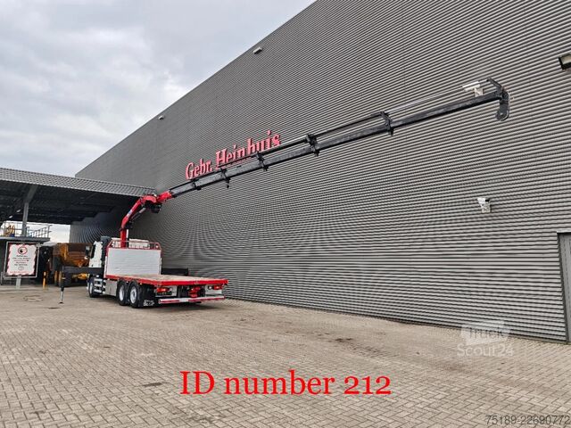 Vrachtwagen met kraan Volvo FM 500 6x2 HMF 2120 K-RC 6 x Hydr. Winch!
