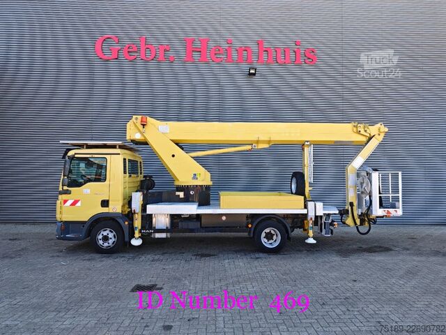 Hefplatform MAN TGL 8.180 4x2 Palfinger WT 300
