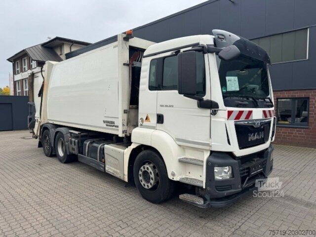 Müllwagen MAN 28.320 TGS 6x2 Faun Vario