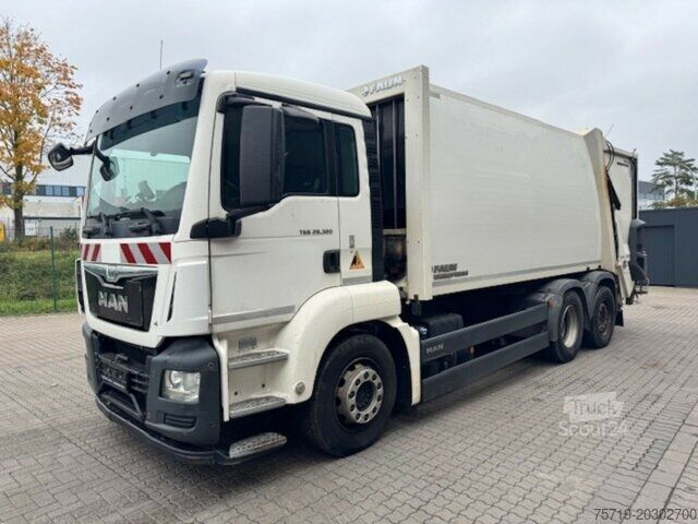 Jäteauto MAN 28.320 TGS 6x2 Faun Vario