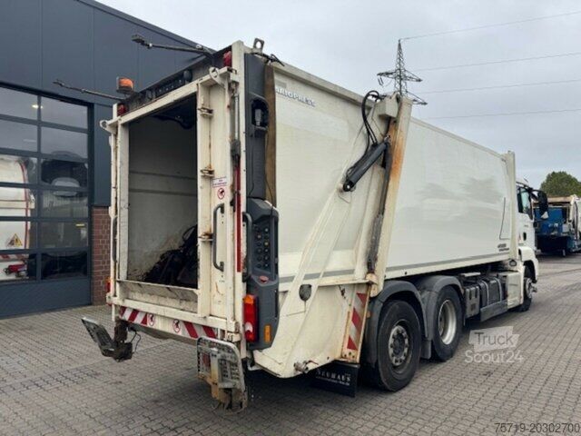 Jäteauto MAN 28.320 TGS 6x2 Faun Vario