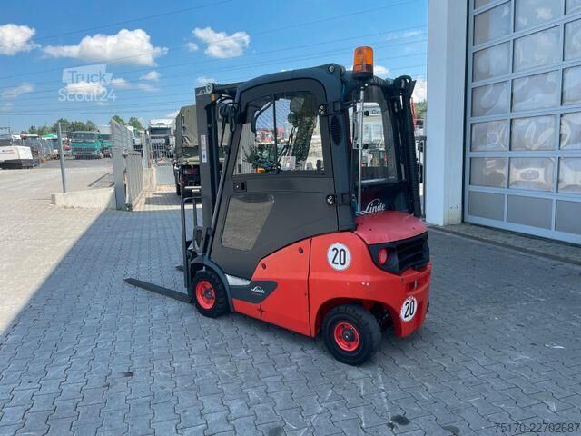 Empilhador Linde H14D-01 / HH 4,6m / 1.453h / Diesel / SS / Waage