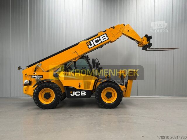 Teleskopiskais iekrāvējs JCB 540V-180