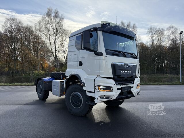 Podwozie ciężarówki MAN TGS 18.520 4x4 BB Fahrgest. Expeditionsm