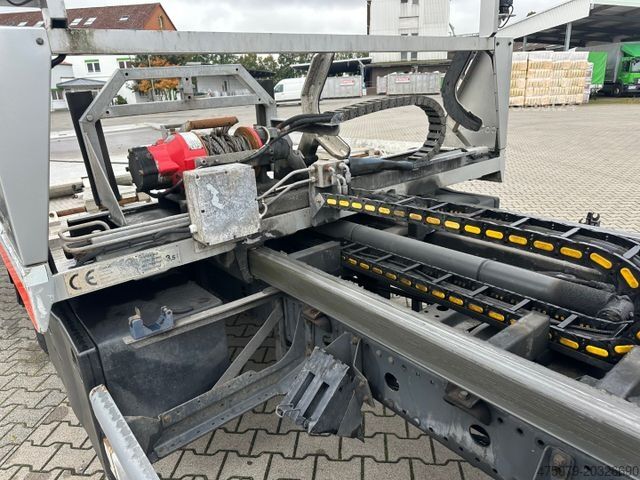 Çekici MERCEDES-BENZ Atego 818 / Hubbrille / Seilwinde