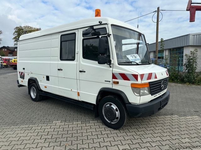 Aukštas mikroautobusas MERCEDES-BENZ Vario 818 / Werkstatt / Kompressor / Doka