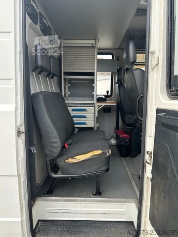 Aukštas mikroautobusas MERCEDES-BENZ Vario 818 / Werkstatt / Kompressor / Doka