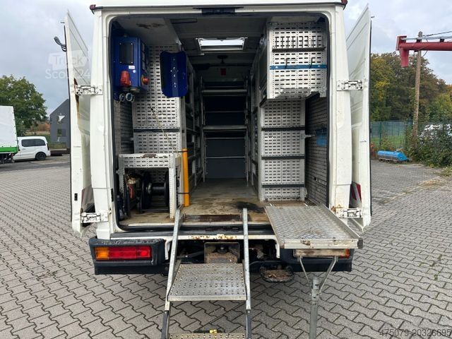 Aukštas mikroautobusas MERCEDES-BENZ Vario 818 / Werkstatt / Kompressor / Doka