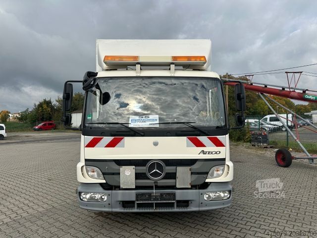 Βαν με κουρτίνα πλευράς MERCEDES-BENZ Atego 818 / LBW / Klima