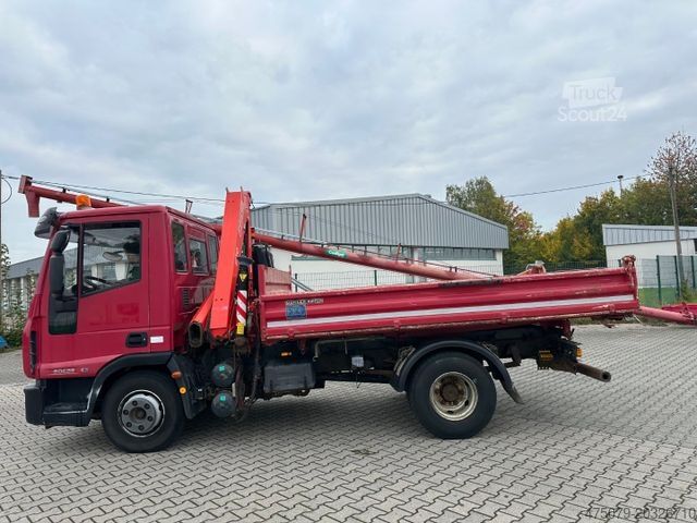 Dreiseitenkipper IVECO ML 80E 22  K/ Fassi F 70 + Funk / Meiller