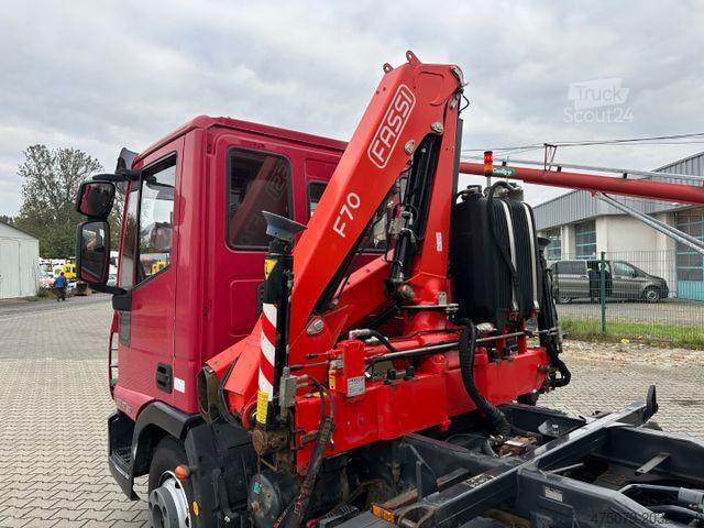 Dreiseitenkipper IVECO ML 80E 22  K/ Fassi F 70 + Funk / Meiller