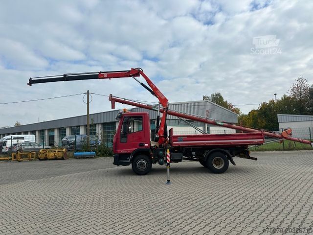 Dreiseitenkipper IVECO ML 80E 22  K/ Fassi F 70 + Funk / Meiller