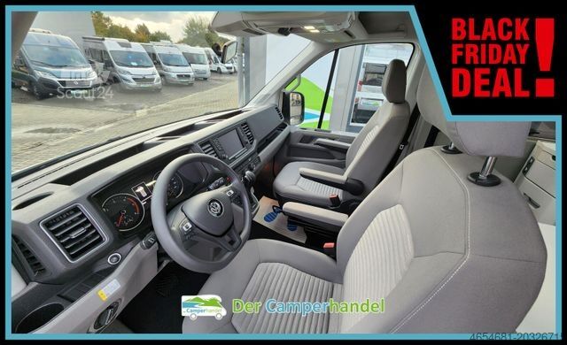 Husbil VOLKSWAGEN Grand California 600 AUTOM.#QUERBETT-HOCHBETT