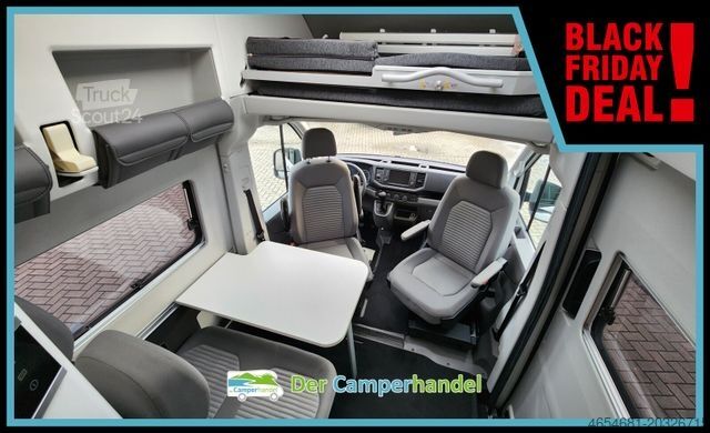 Husbil VOLKSWAGEN Grand California 600 AUTOM.#QUERBETT-HOCHBETT