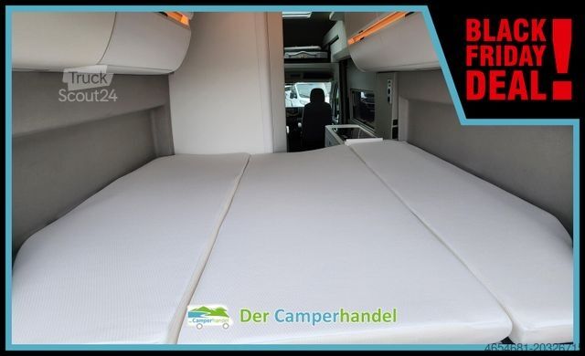 Husbil VOLKSWAGEN Grand California 600 AUTOM.#QUERBETT-HOCHBETT