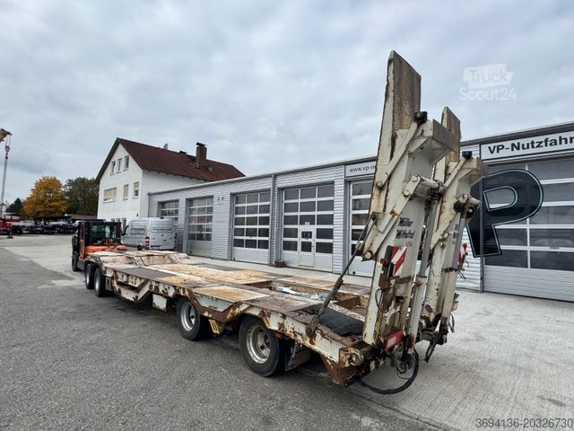 Zema kravnes piekabe MÜLLER-MITTELTAL T4 RM 40,0 Radmulden