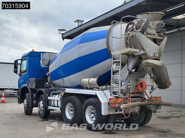 Mixeur Mercedes Arocs 3240 8X4 9m3 Liebherr Mixer Euro 6