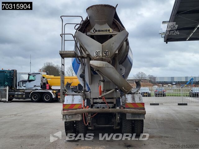Mixeur Mercedes Arocs 3240 8X4 9m3 Liebherr Mixer Euro 6