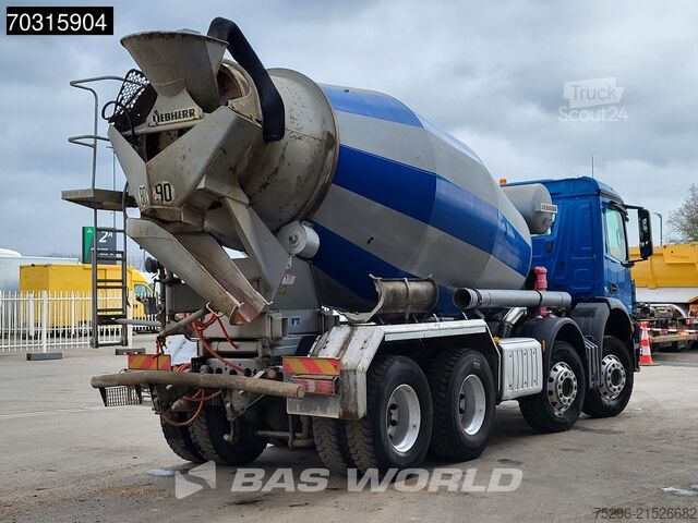 Mixeur Mercedes Arocs 3240 8X4 9m3 Liebherr Mixer Euro 6