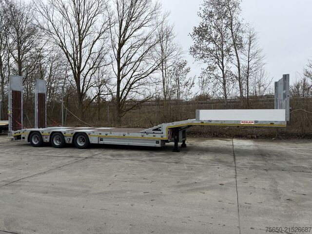 Remorque surbaissée Möslein ST 3  3 Achs Satteltieflader neu