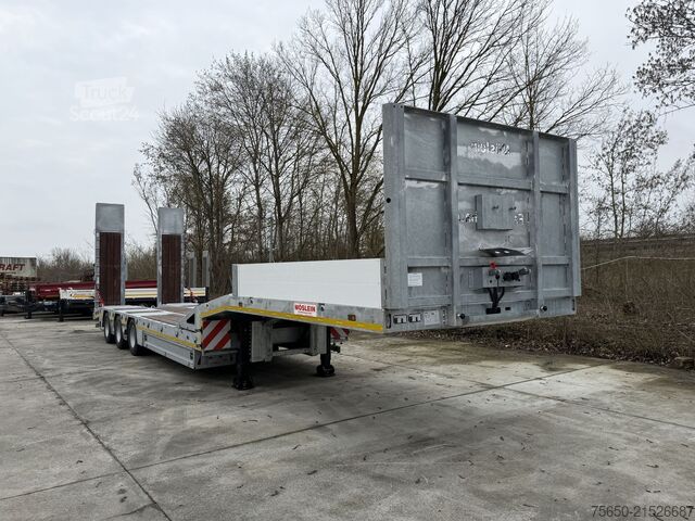 Remorque surbaissée Möslein ST 3  3 Achs Satteltieflader neu