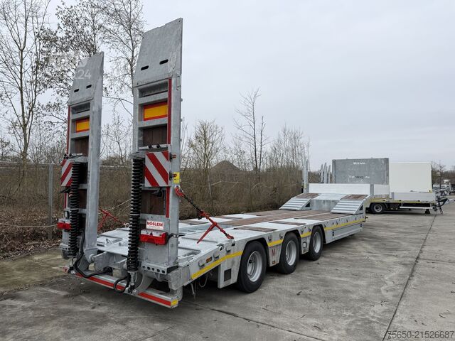 Remorque surbaissée Möslein ST 3  3 Achs Satteltieflader neu