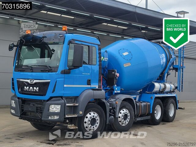 Блендер MAN TGS 32.360 8X4 9m3 Stetter Mixer Euro 6 Full Steel
