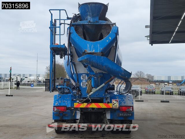 Блендер MAN TGS 32.360 8X4 9m3 Stetter Mixer Euro 6 Full Steel