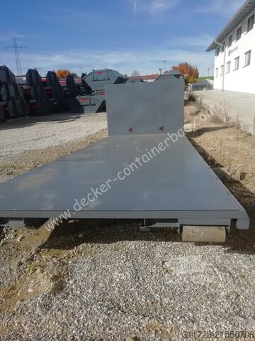 контейнер с крюковым захватом Decker Containerbau Plattform Länge 5500 mm