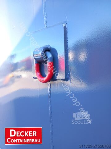 контейнер с крюковым захватом Decker Containerbau Plattform Länge 5500 mm