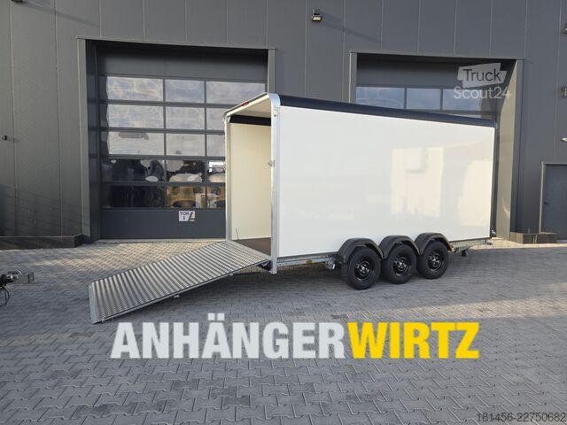 Remolque caja Henra Mayor Rampe Türkombi 3500kg direkt
