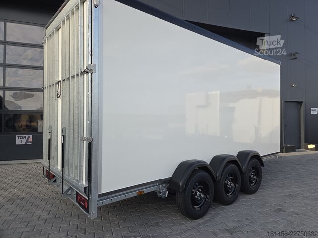 Remolque caja Henra Mayor Rampe Türkombi 3500kg direkt