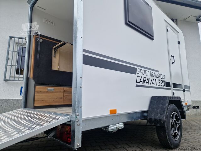 Каравана/моторхоум trailershop Motorrad Reisen Sport Camp